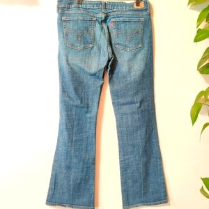 Levi's 545 Low Bootcut Blue Jeans 14M